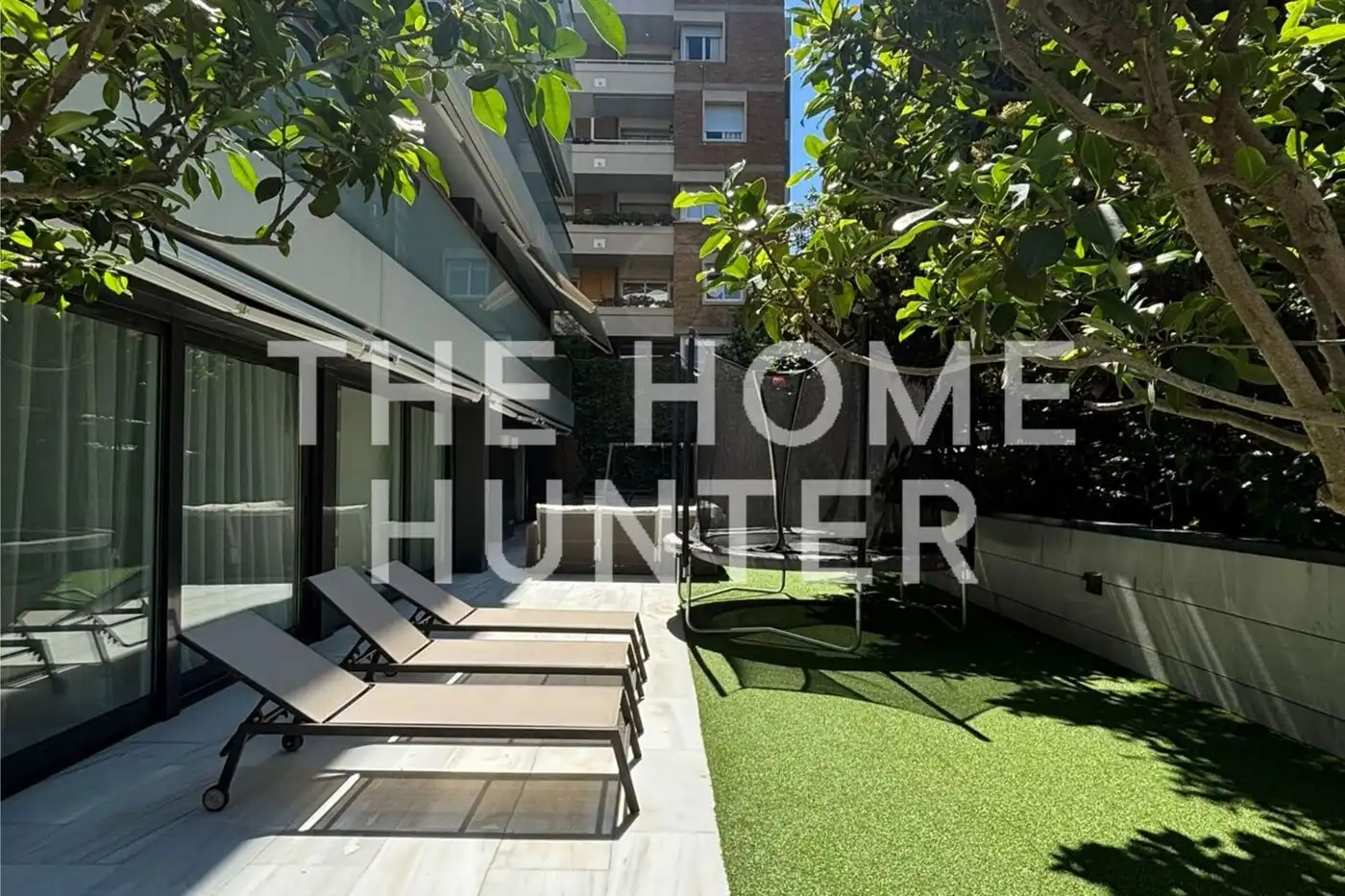 Terrace of Flat for sale in Barcelona  with Air Conditioner, Heating and Private garden