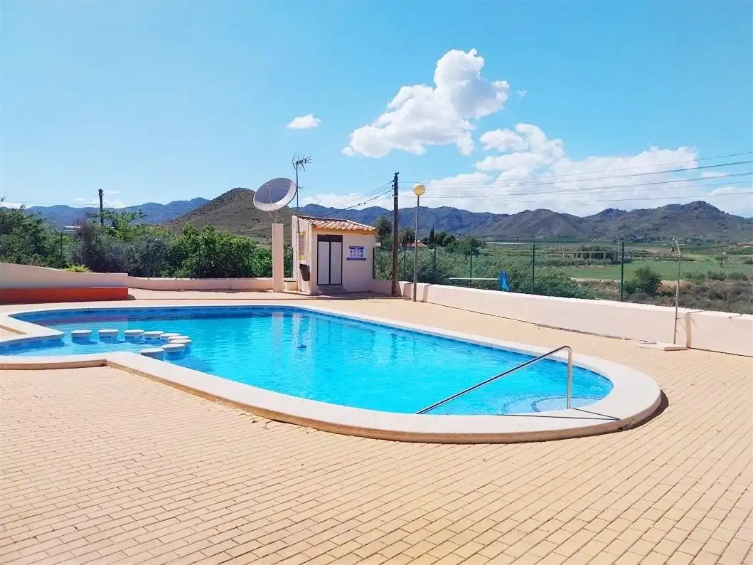 Piscina de Apartamento en venta en Mazarrón con Aire acondicionado, Jardín privado y Terraza