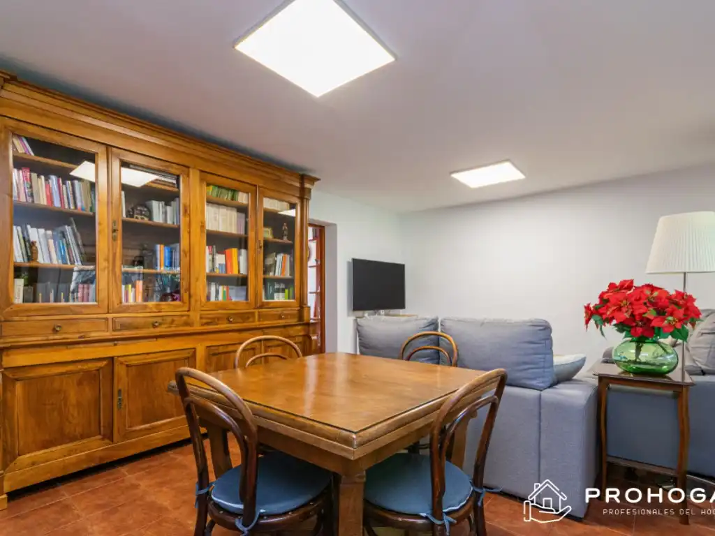 Wohnzimmer von Einfamilien-Reihenhaus zum Verkauf in Colmenar Viejo mit Möbliert und Haustechnik