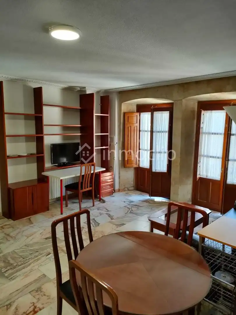 Sala de estar de Apartamento de alquiler en Salamanca con Calefacción y Amueblado