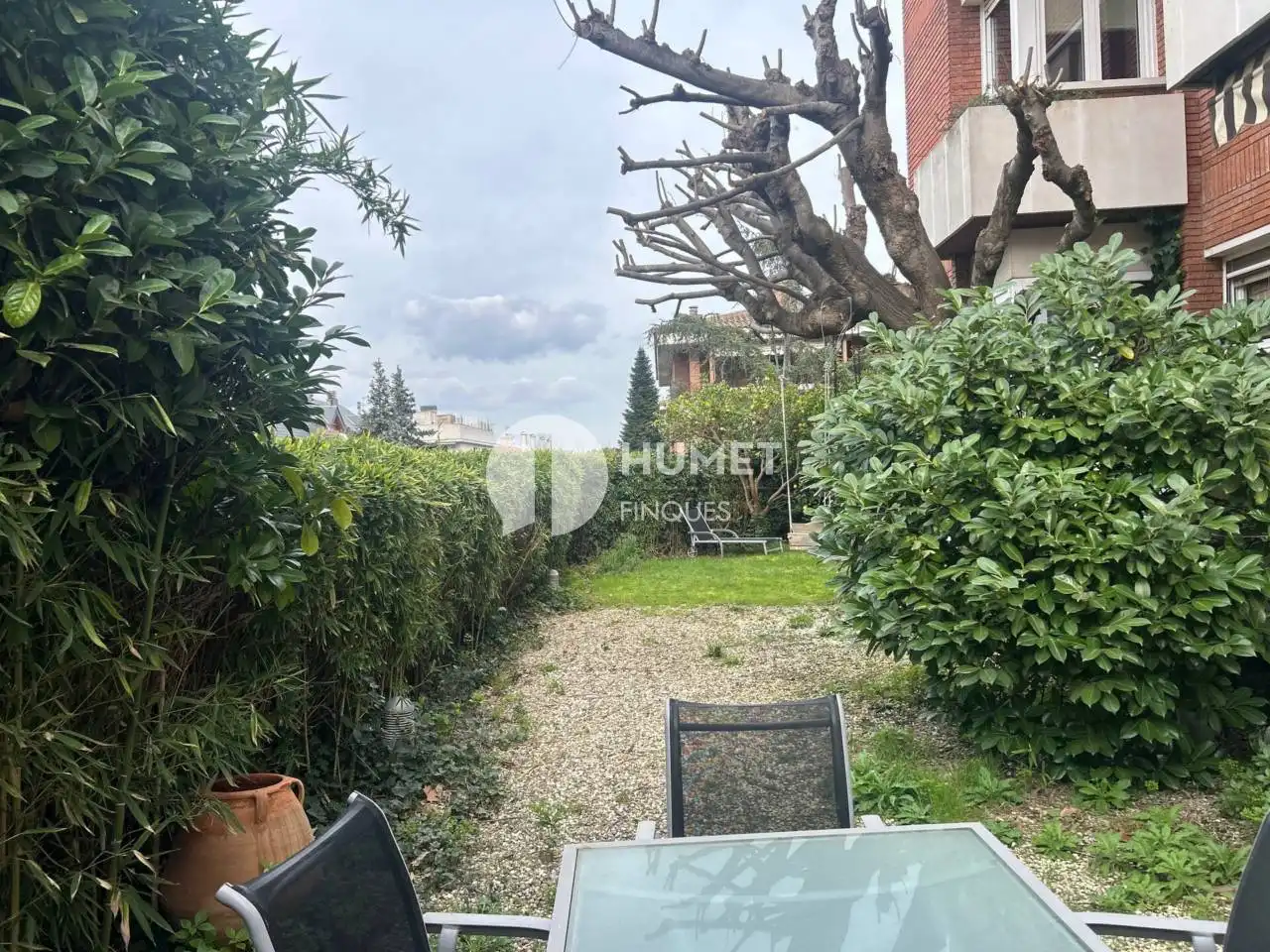Garden of Flat for sale in Sant Cugat del Vallès  with Air Conditioner, Heating and Private garden