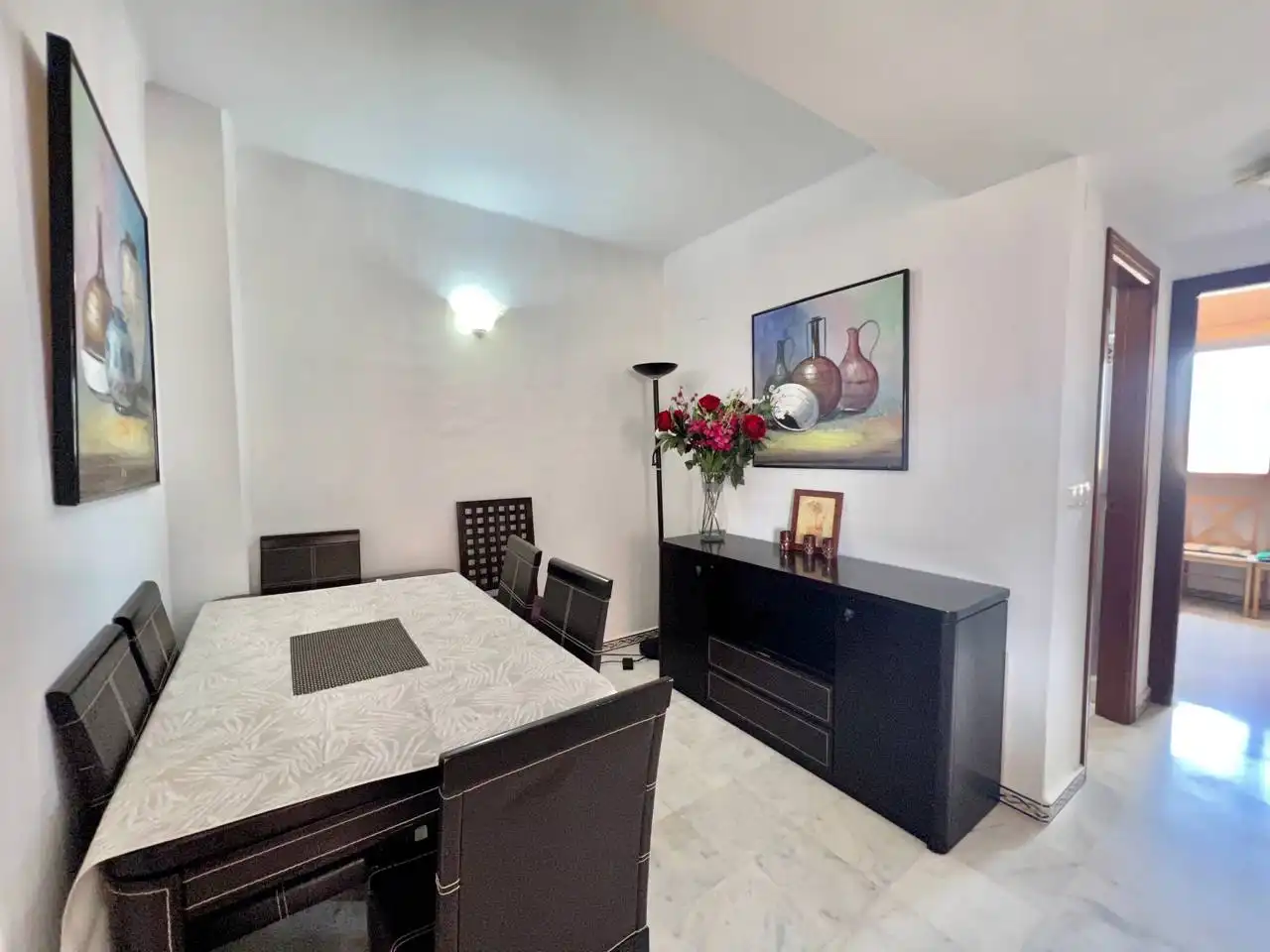 Dining room of Apartments for rent in Torrevieja  with Terrace, Swimming Pool and Furnished