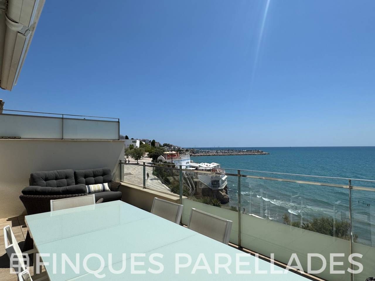 Terrace of Attic for sale in Sitges  with Air Conditioner, Heating and Terrace