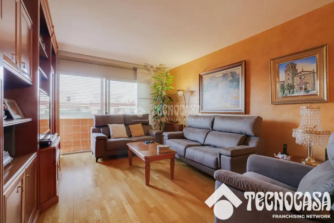 Sala de estar de Ático en venta en Barcelona con Balcón