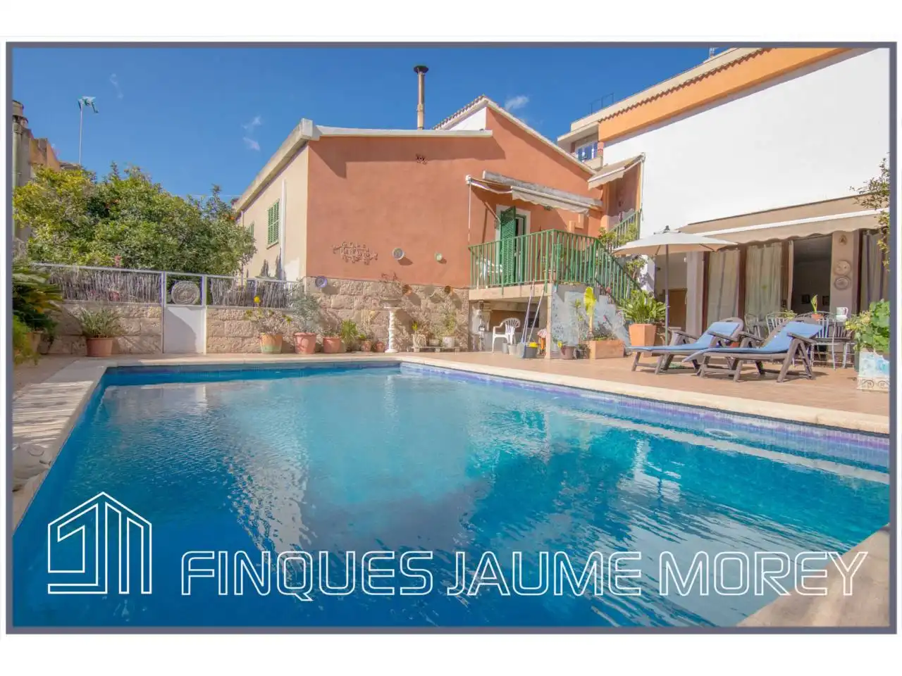 Exterior view of Houses for sale in Inca  with Private garden, Terrace and Swimming Pool