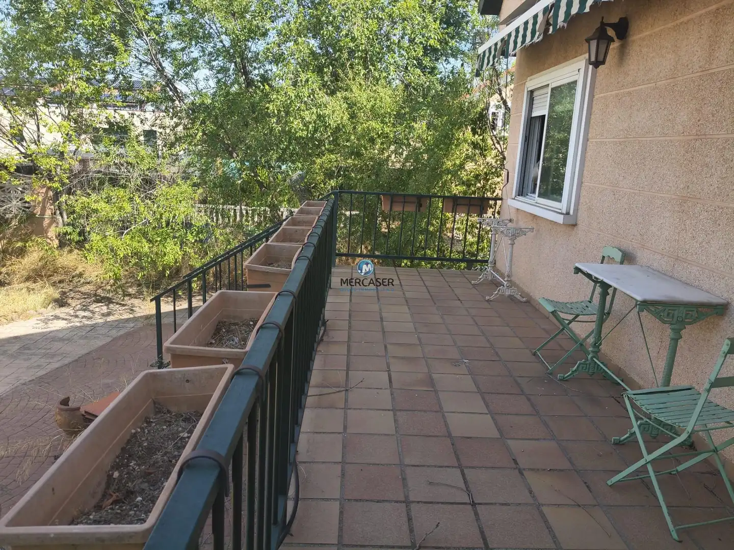 Terrasse von Haus oder Chalet zum Verkauf in Rivas-Vaciamadrid mit Privatgarten