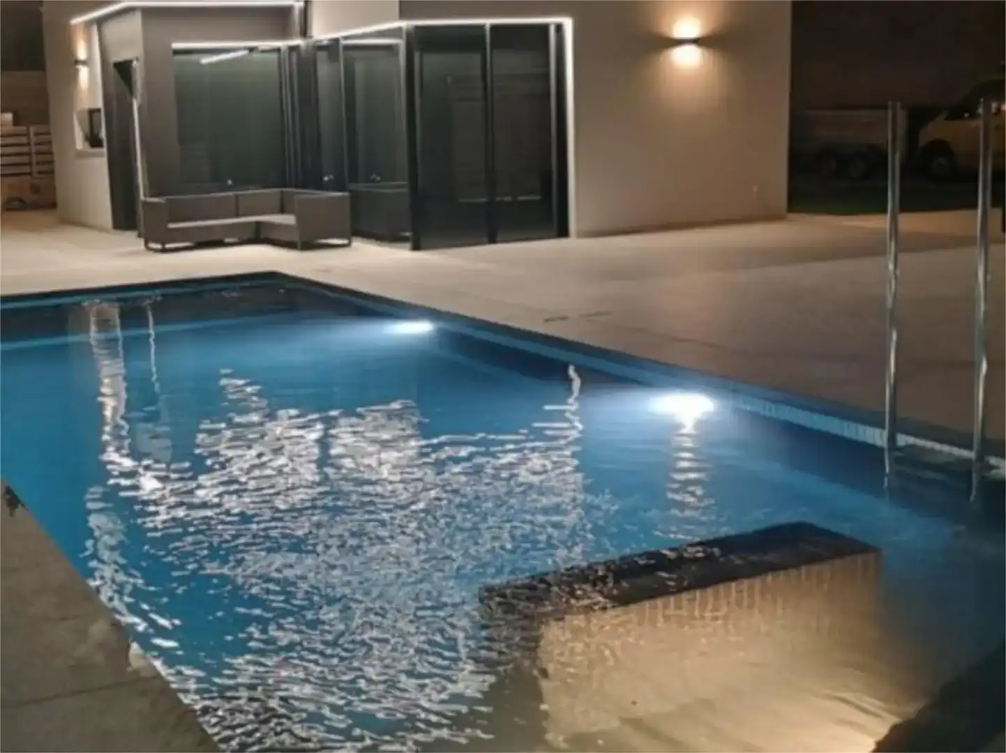 Piscina de Casa o xalet de lloguer en Finestrat amb Aire condicionat, Piscina i Balcó