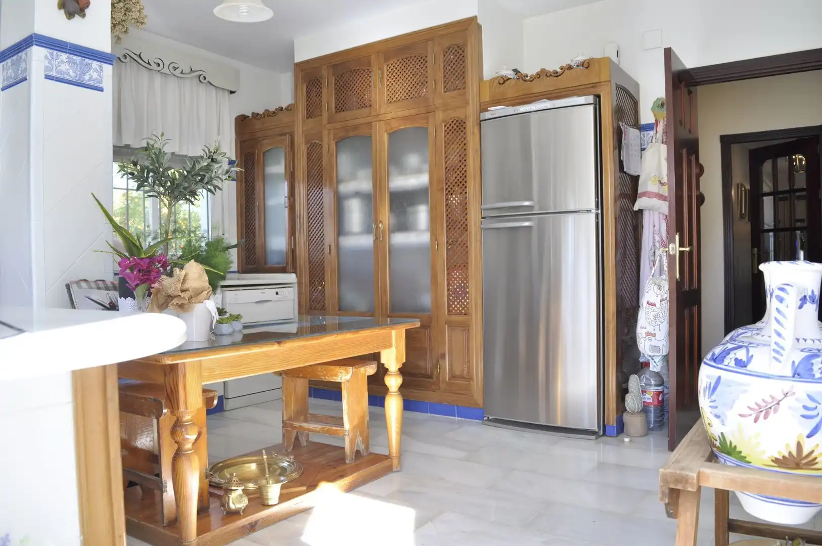 Kitchen of Houses for sale in Jerez de la Frontera  with Air Conditioner, Heating and Private garden