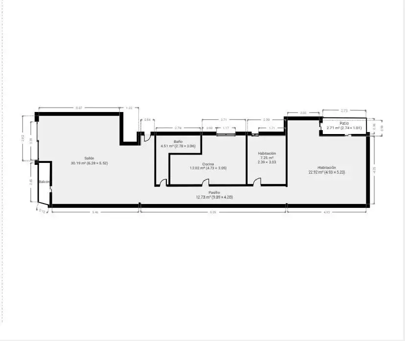 Flat for sale in Calle Calle Velarde, Centro