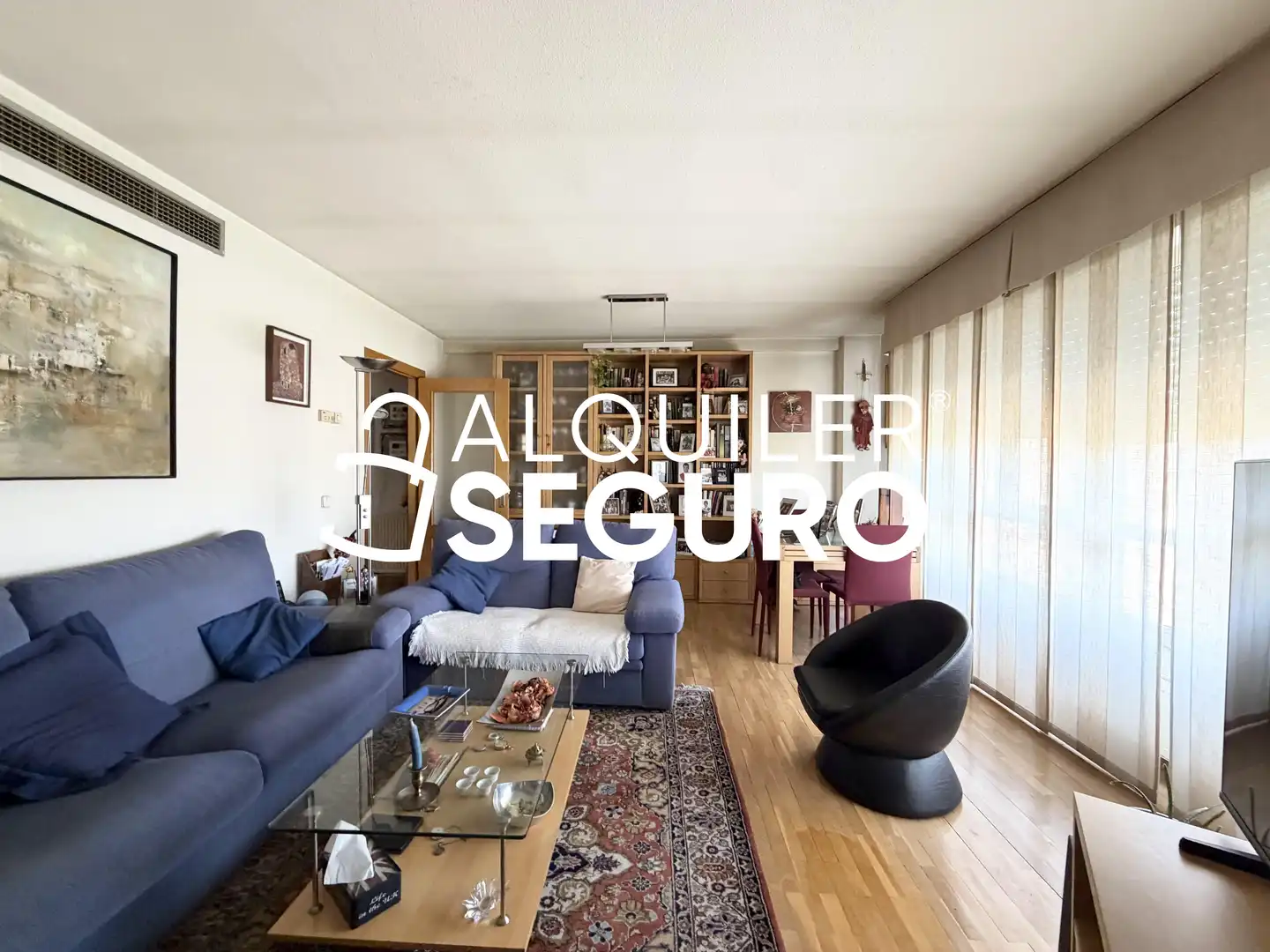 Sala d'estar de Àtic de lloguer en Pozuelo de Alarcón amb Calefacció, Terrassa i Piscina