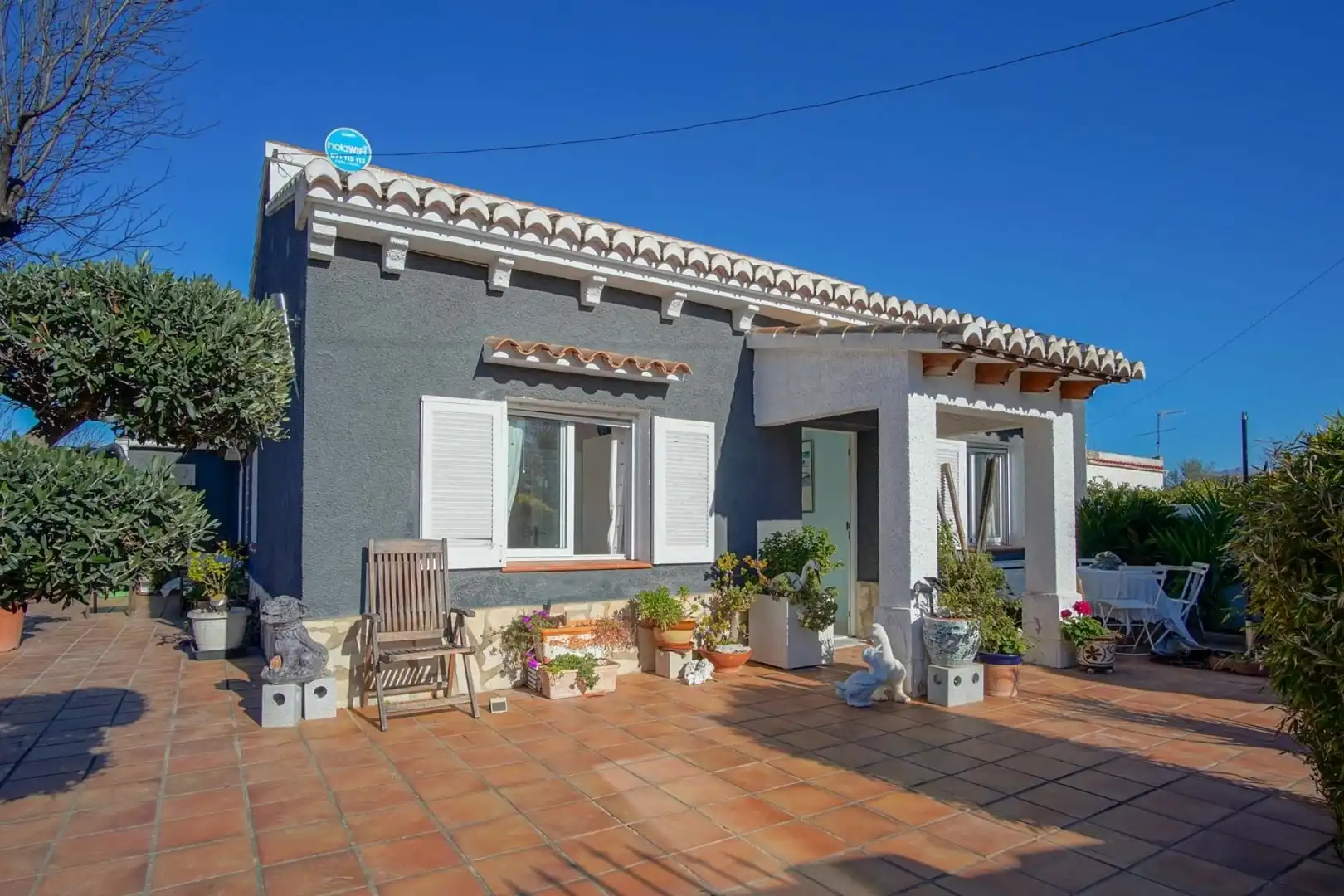 Vista exterior de Casa o xalet en venda en El Verger amb Aire condicionat, Calefacció i Forn