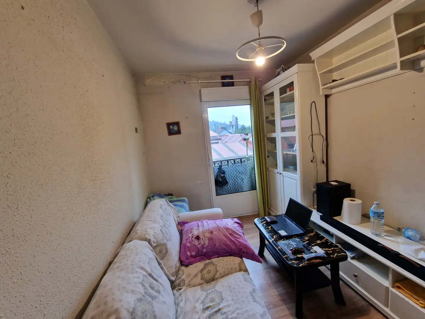 Living room of Flat for sale in Bilbao   with Furnished