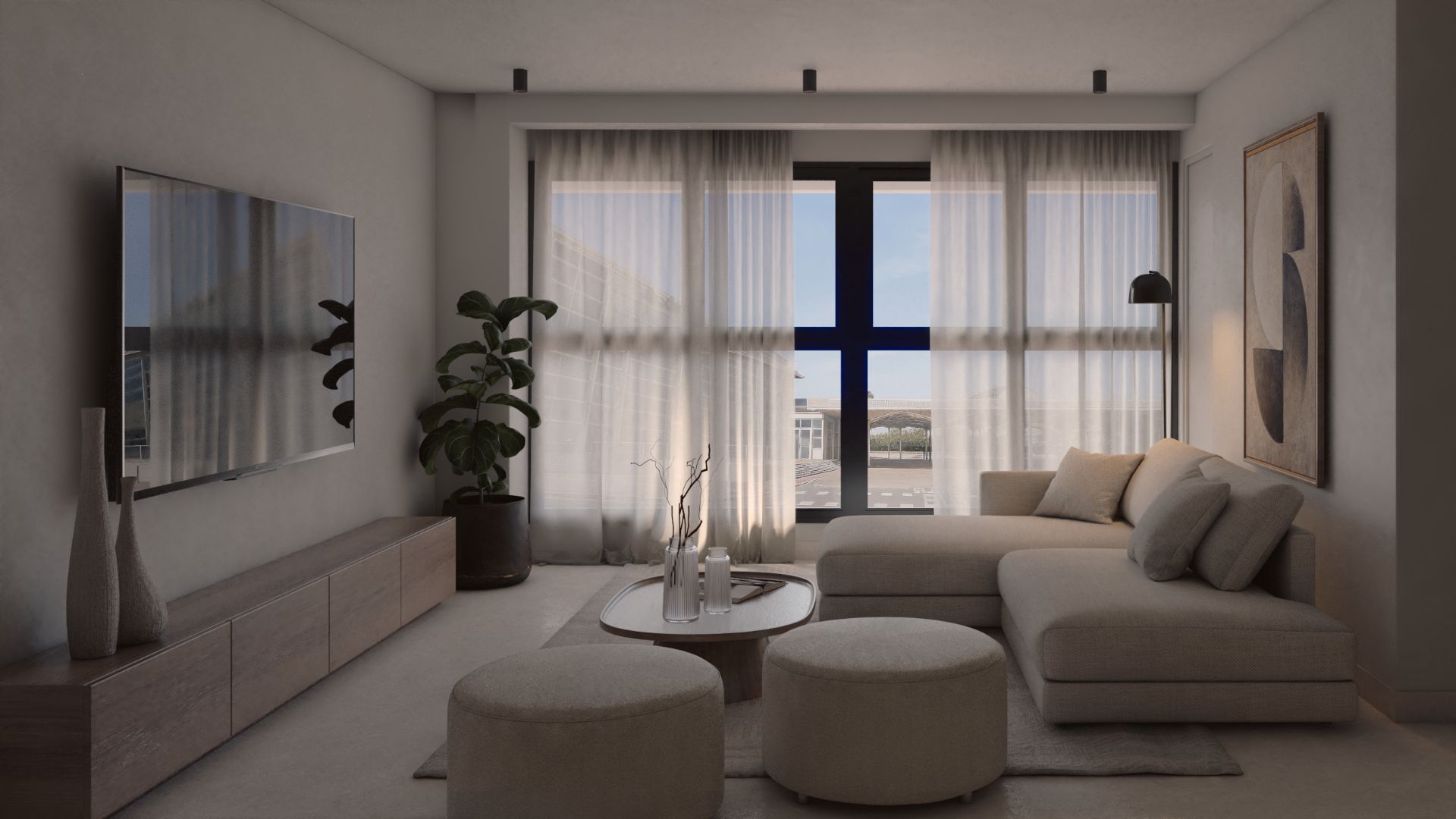 Sala de estar de Piso en venta en Castellón de la Plana / Castelló de la Plana