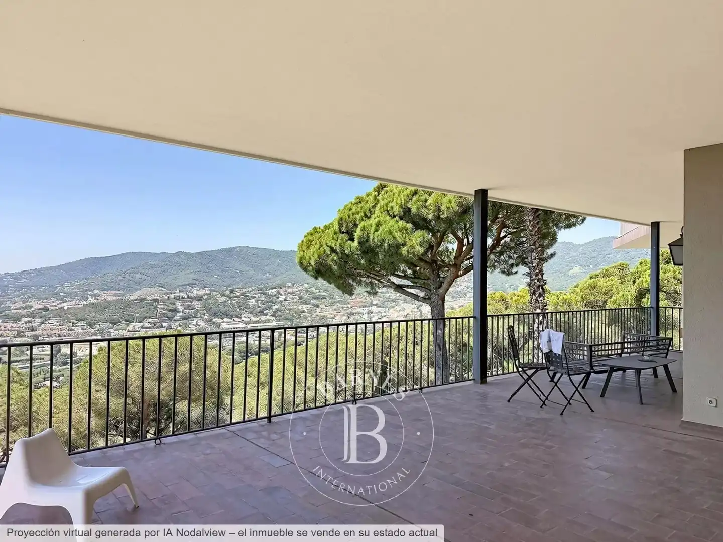 Terrassa de Casa o xalet en venda en Cabrils amb Aire condicionat, Calefacció i Jardí privat