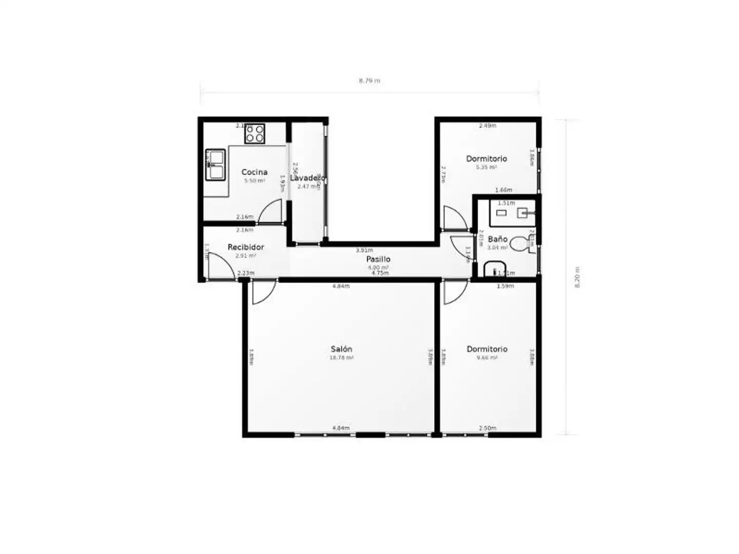 Piso en venta en Piera