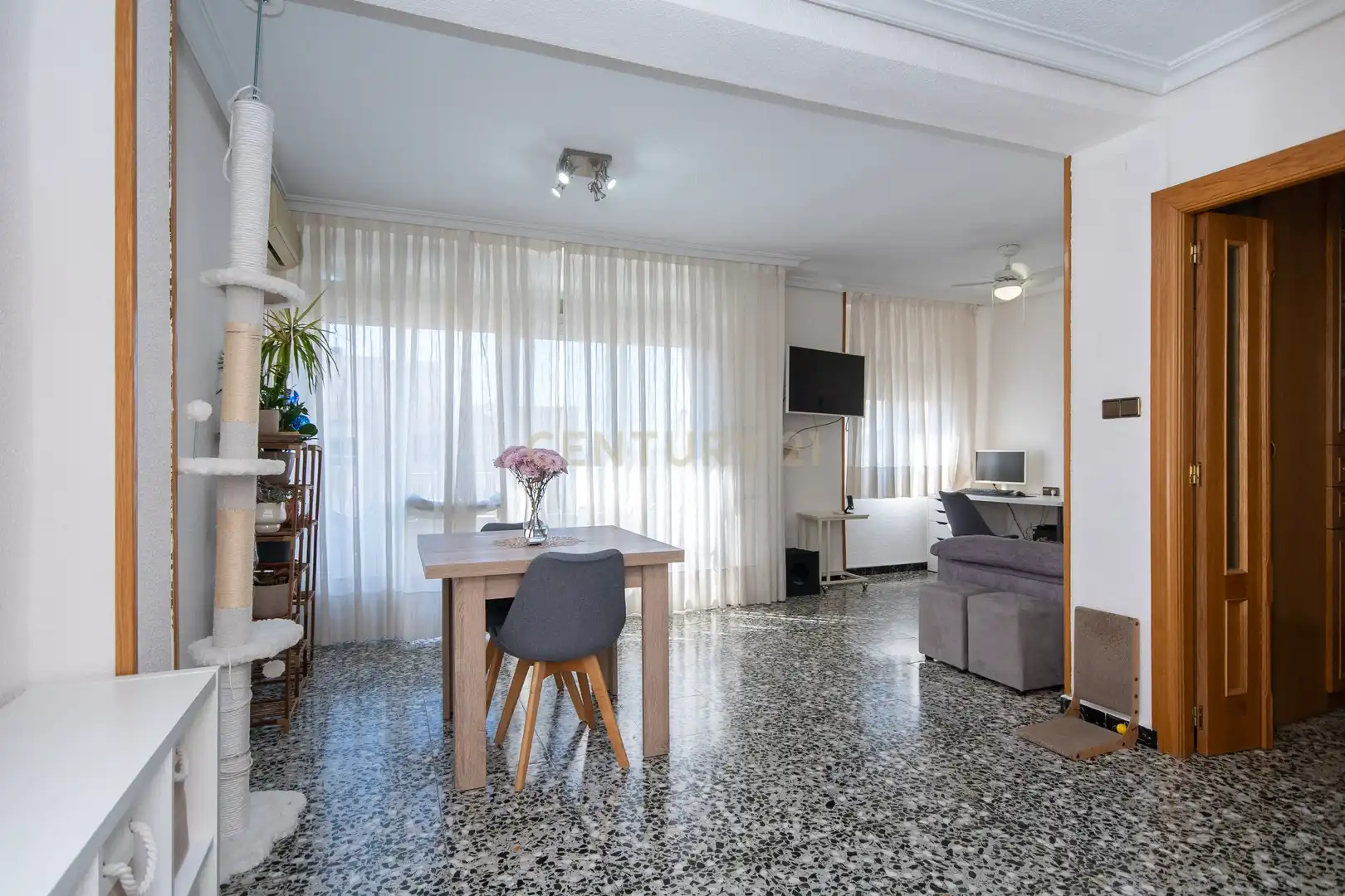 Sala d'estar de Pis en venda en Alicante / Alacant amb Aire condicionat, Forn i Rentadora