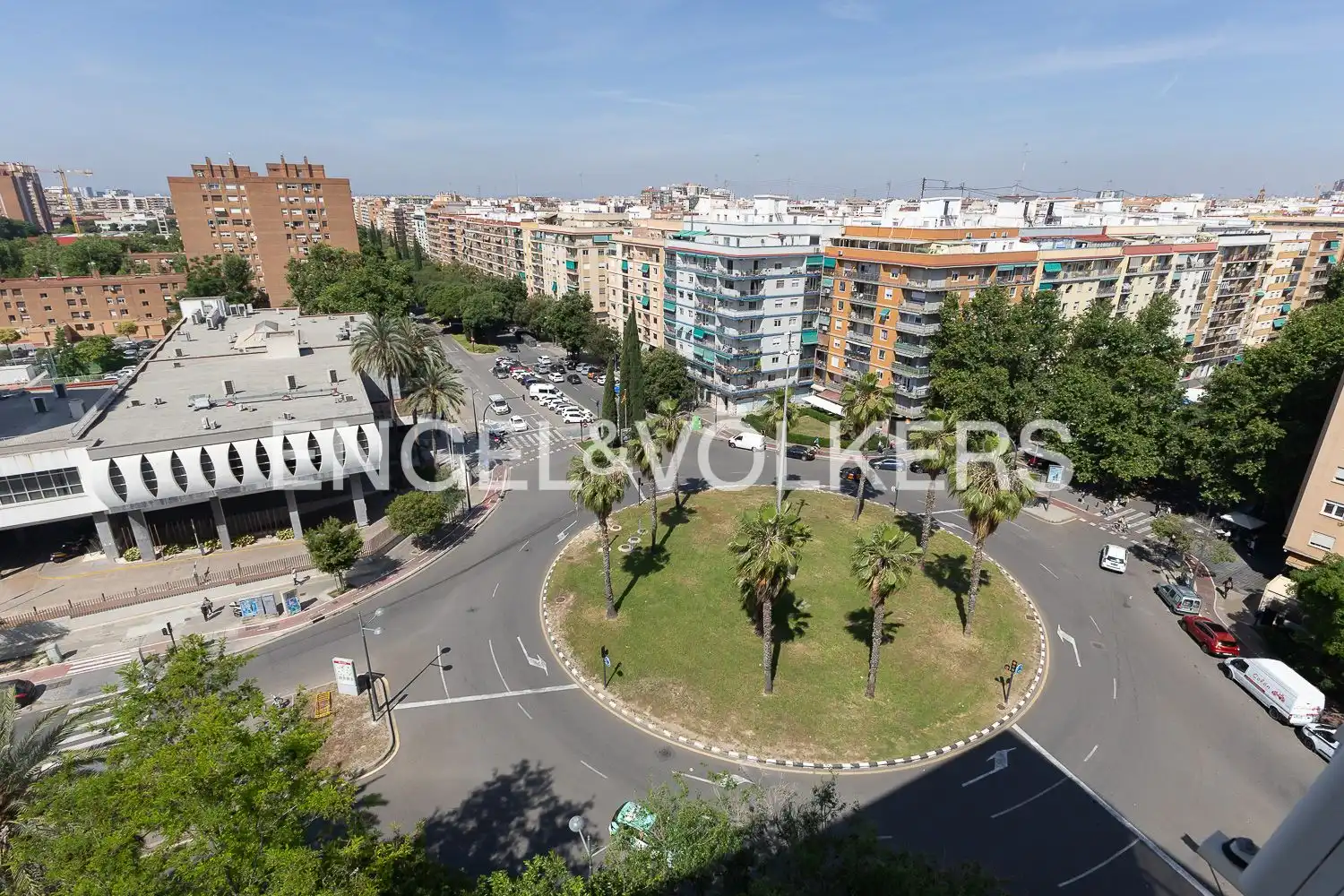 Vista exterior de Piso de alquiler en Valencia con Aire acondicionado y Calefacción