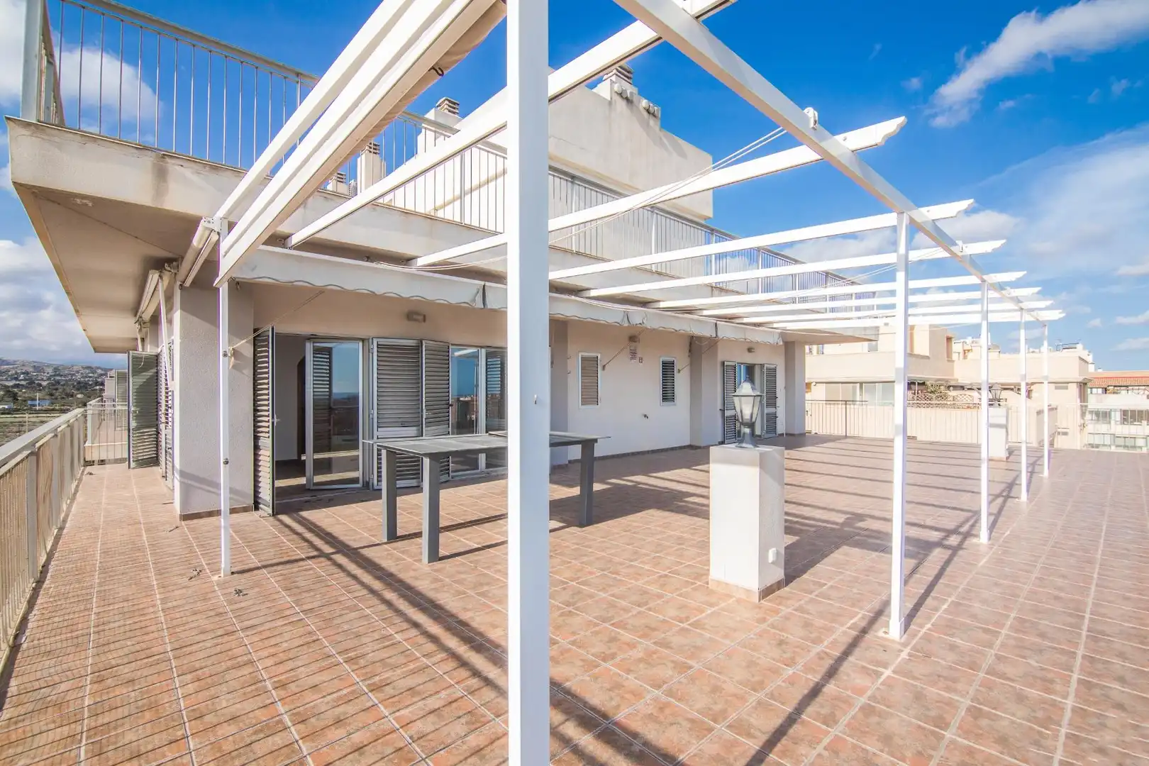 Terrasse von Dachboden zum Verkauf in Elche / Elx mit Klimaanlage, Heizung und Terrasse