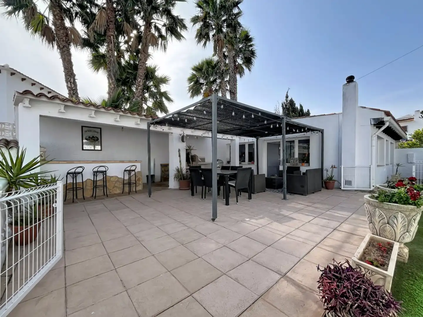 Terrace of Houses for sale in L'Alfàs del Pi  with Air Conditioner, Heating and Private garden