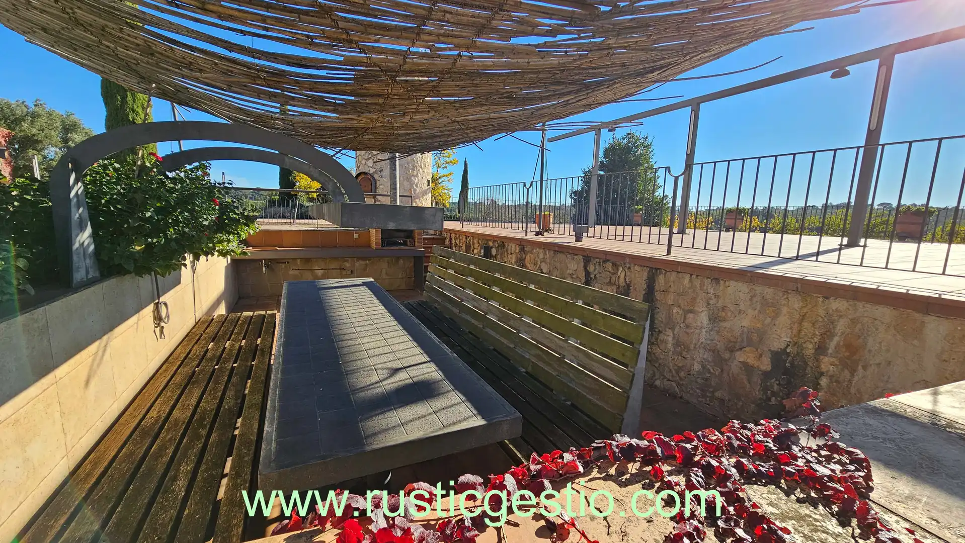 Terrace of Country homes for sale in Terrades  with Air Conditioner, Heating and Private garden