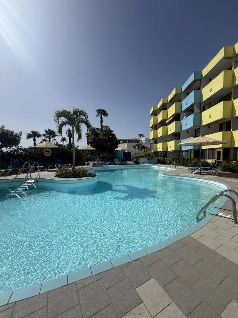 Schwimmbecken von Wohnung zur Miete in San Bartolomé de Tirajana mit Terrasse, Möbliert und Gemeinschaftspool