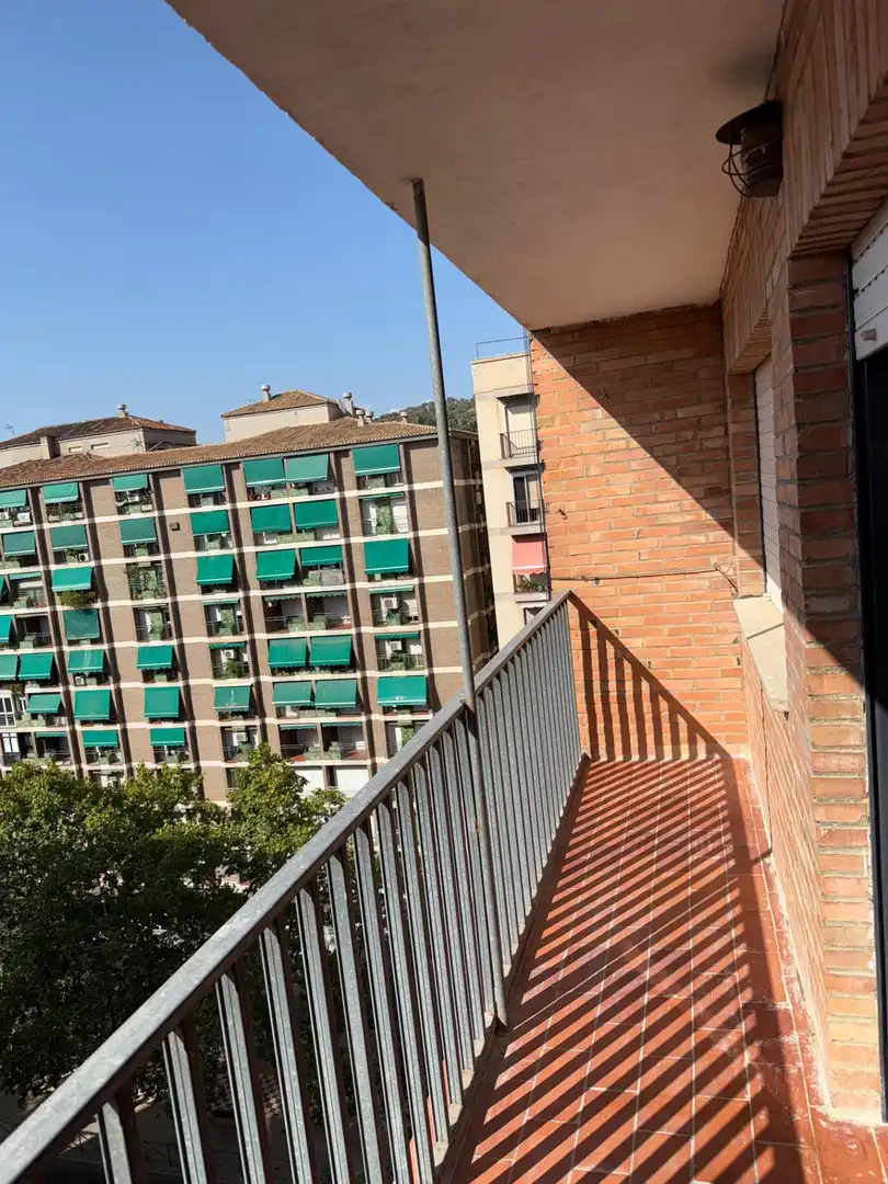Balcony of Flat for share in Granada  with Air Conditioner, Terrace and Furnished