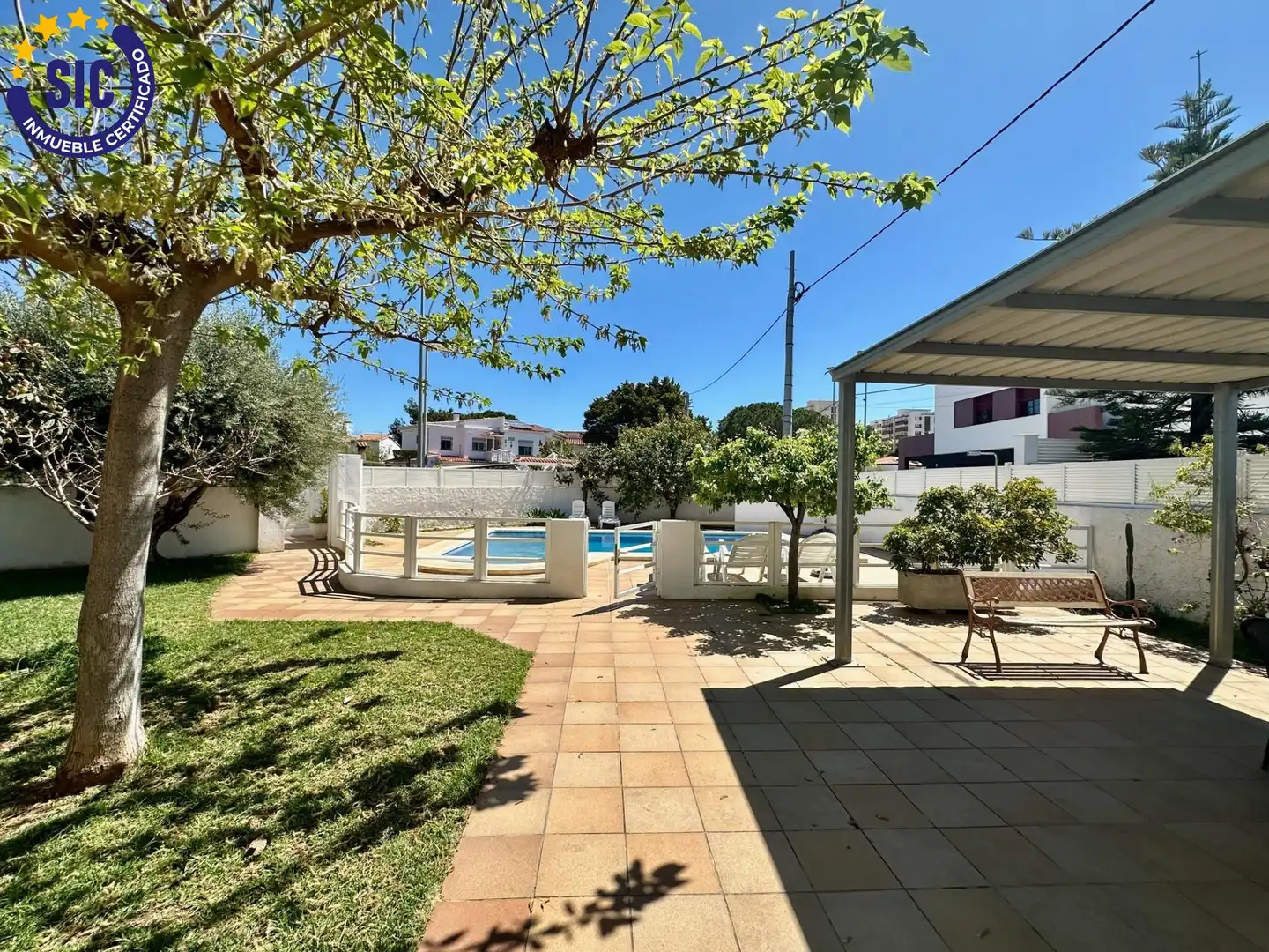 Piscina de Casa o chalet en venta en Benicasim / Benicàssim con Aire acondicionado, Jardín privado y Terraza