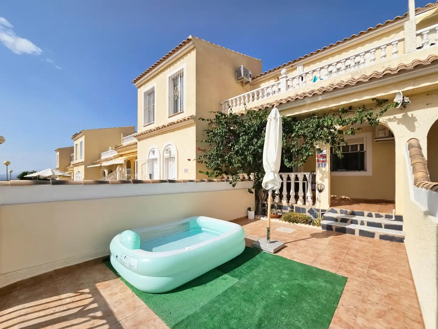 Terrassa de Apartament en venda en Santa Pola amb Aire condicionat, Calefacció i Moblat