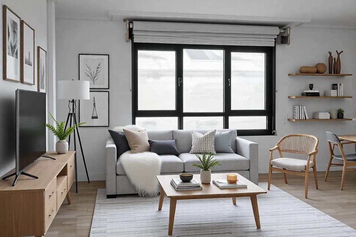 Living room of Flat for sale in A Laracha    with Storage room