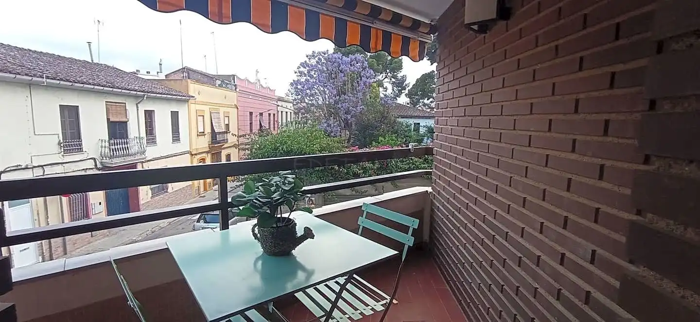 Terraza de Apartamento de alquiler en Moncada con Aire acondicionado, Terraza y Amueblado