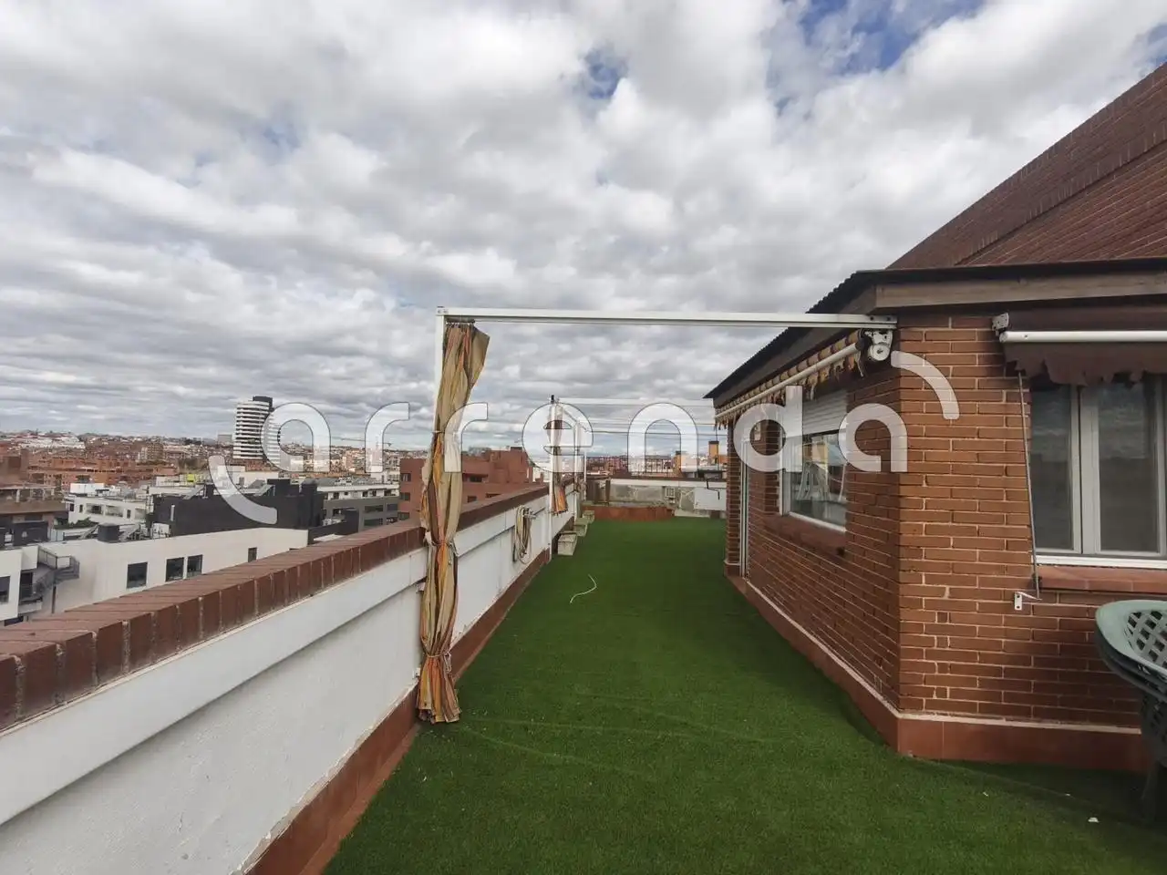 Terraza de Ático en venta en  Madrid Capital