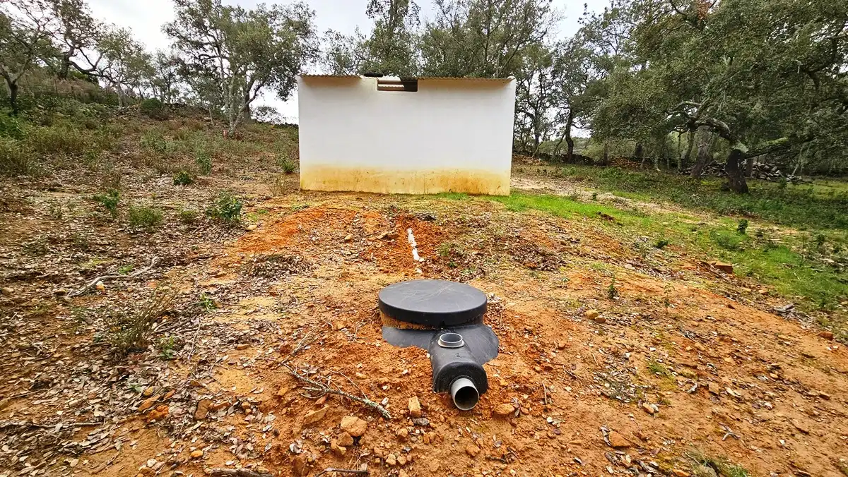 Vista exterior de Finca rústica en venta en Santa Ana la Real con Calefacción, Jardín privado y Terraza