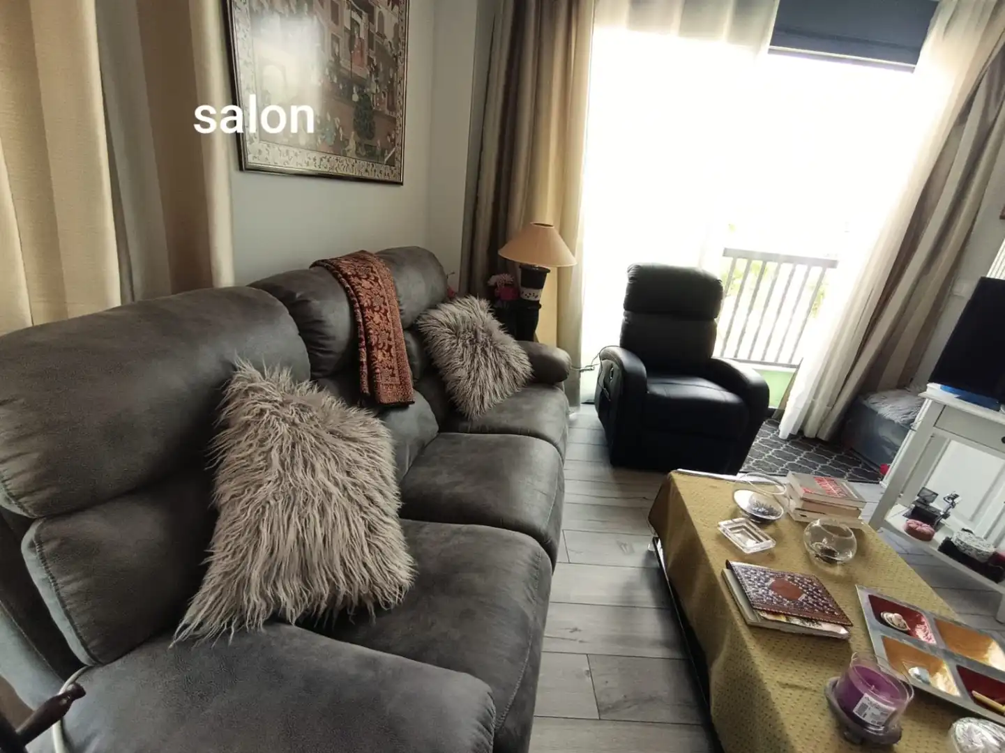 Sala d'estar de Apartament en venda en Sant Joan d'Alacant amb Aire condicionat, Calefacció i Terrassa