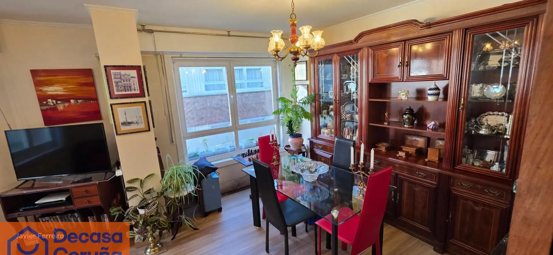 Comedor de Piso en venta en Sada (A Coruña) con Calefacción, Trastero y Alarma