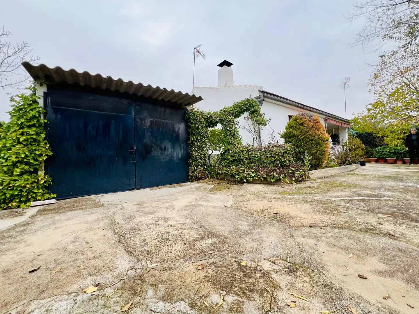 Vista exterior de Finca rústica en venta en Illana con Jardín privado y Amueblado