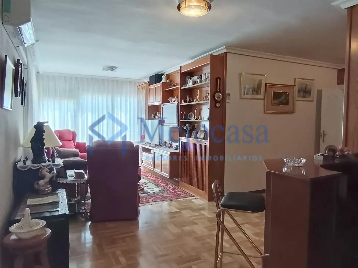 Sala d'estar de Pis en venda en Madrid amb Aire condicionat, Calefacció i Jardí privat