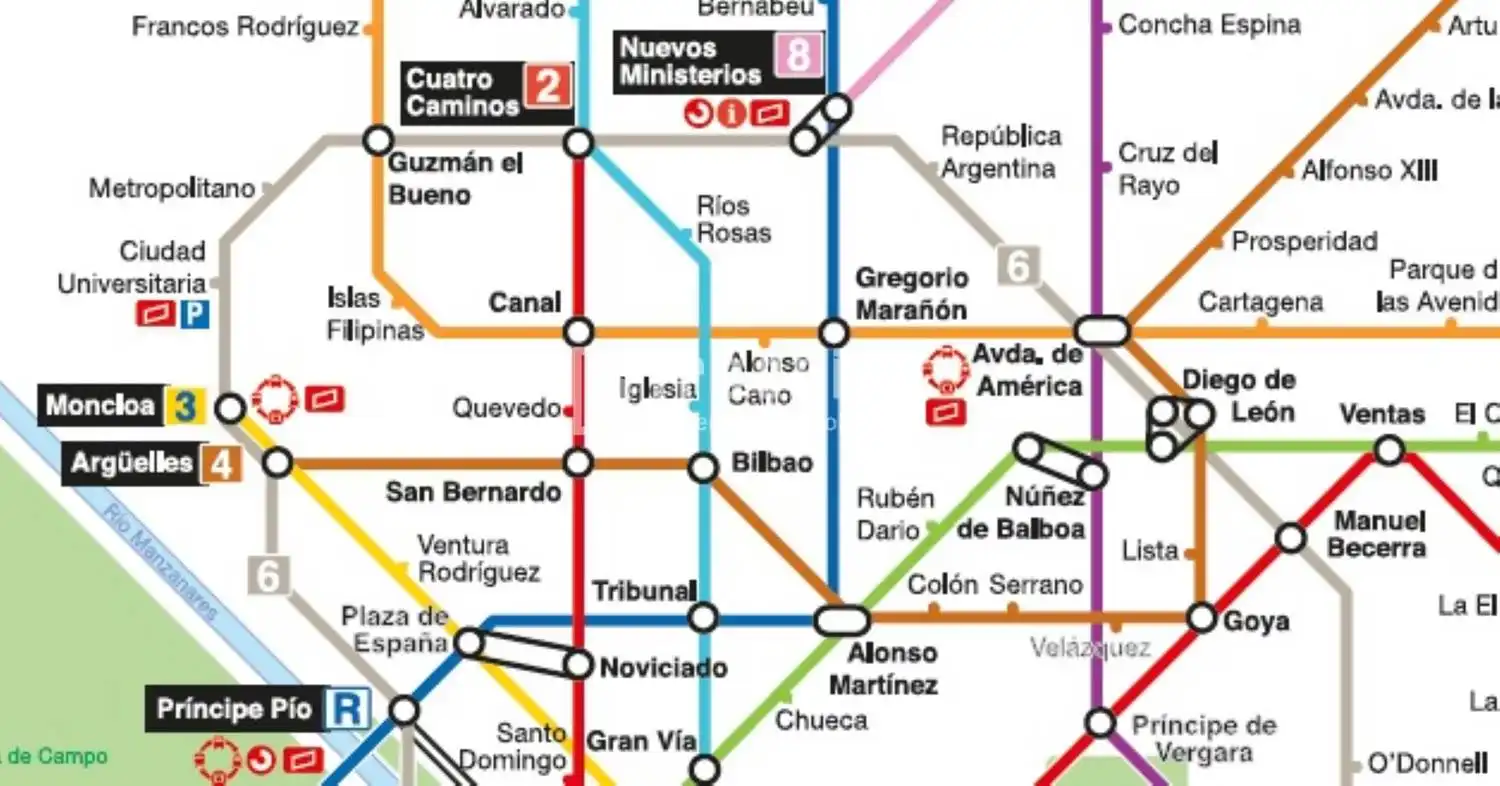 Außenansicht von Wohnung zum Verkauf in Madrid