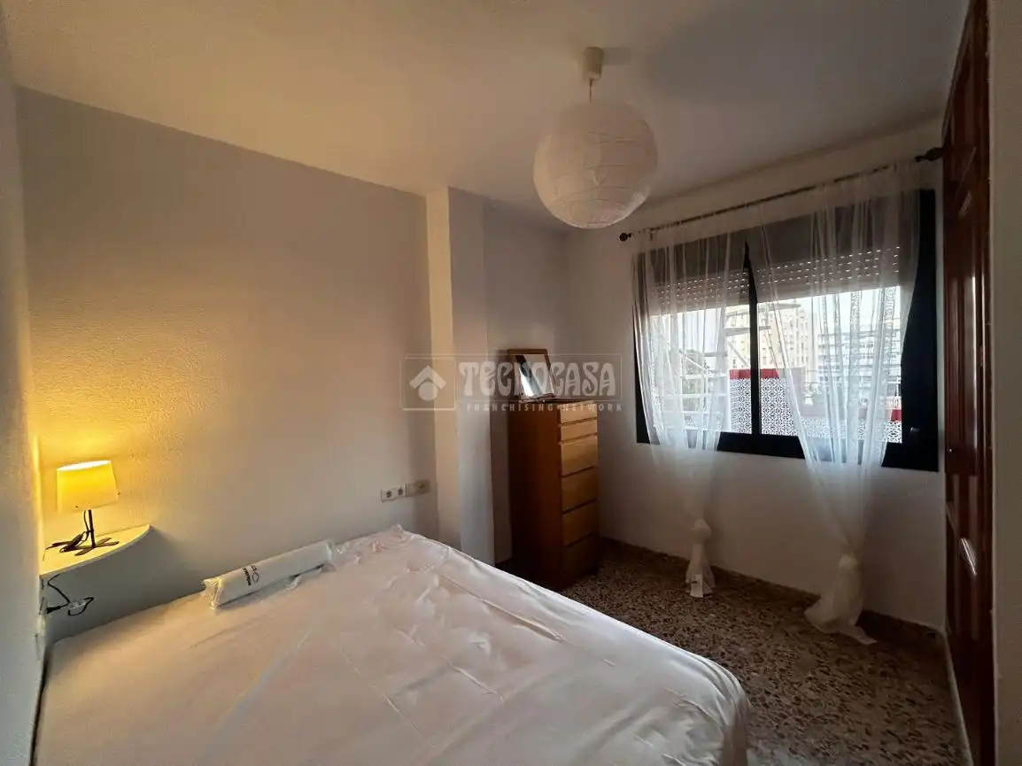 Bedroom of Flat for sale in Málaga