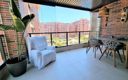 Bedroom of Flat for sale in Alicante / Alacant  with Air Conditioner, Heating and Terrace