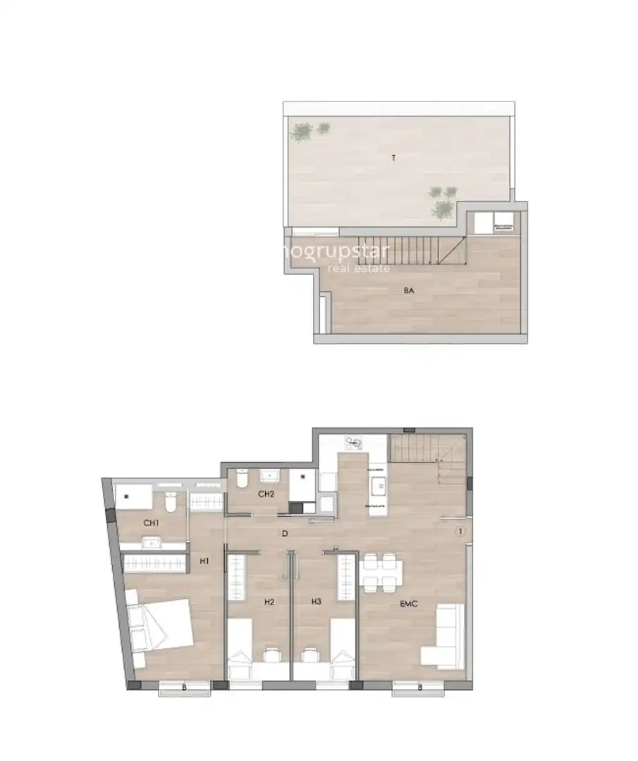 Ático en venta en Calonge i Sant Antoni con Aire acondicionado, Calefacción y Terraza