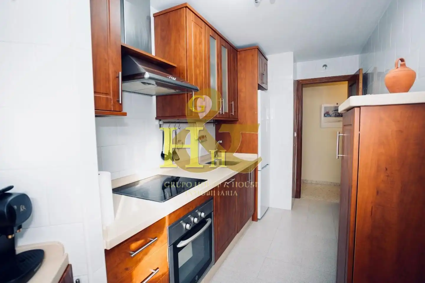 Cocina de Piso en venta en Sanlúcar de Barrameda con Aire acondicionado, Terraza y Trastero