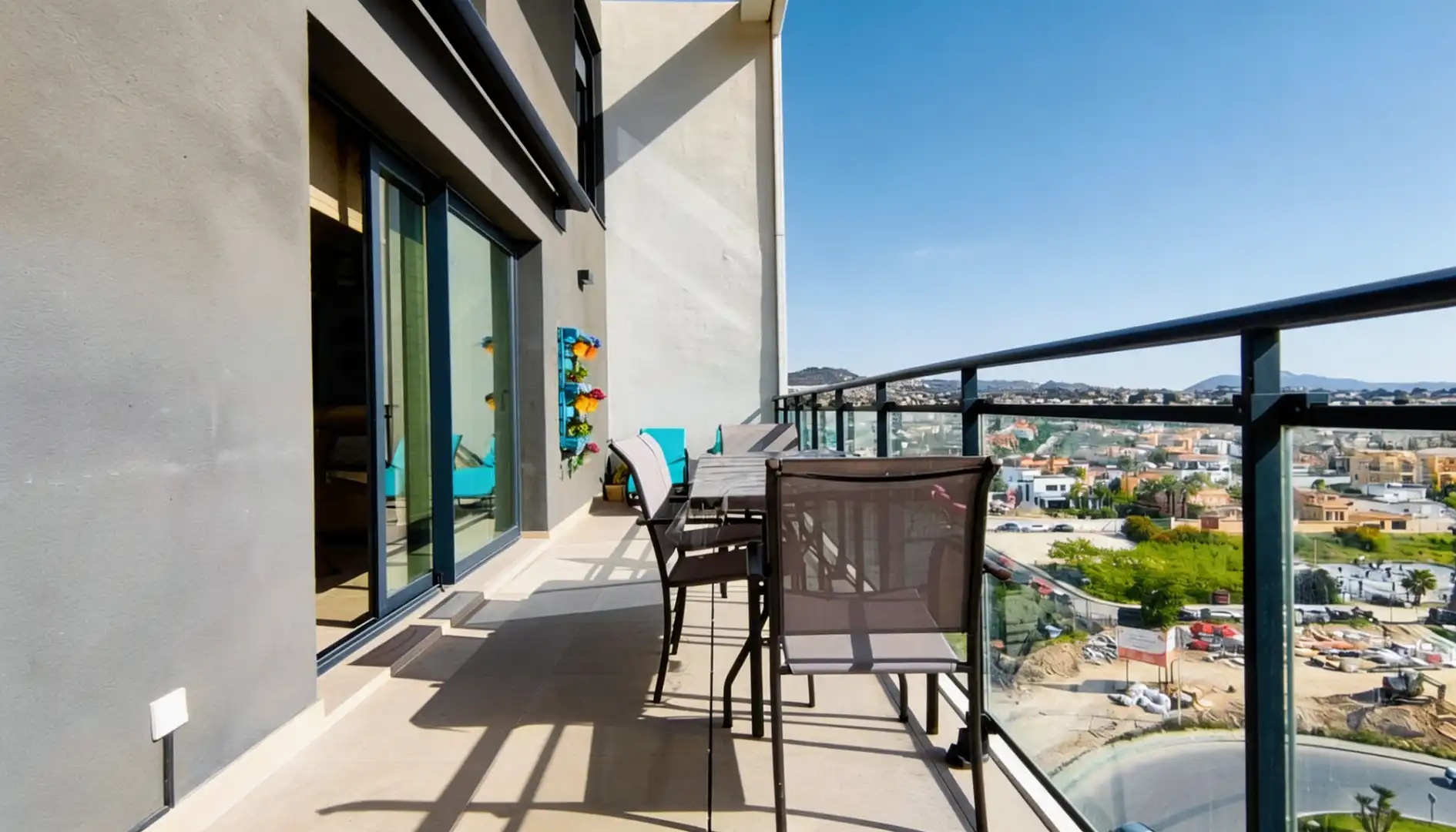 Terrassa de Apartament en venda en Calpe / Calp amb Aire condicionat, Calefacció i Traster