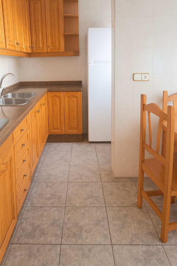 Kitchen of Flat for sale in Elche / Elx  with Storage room and Balcony
