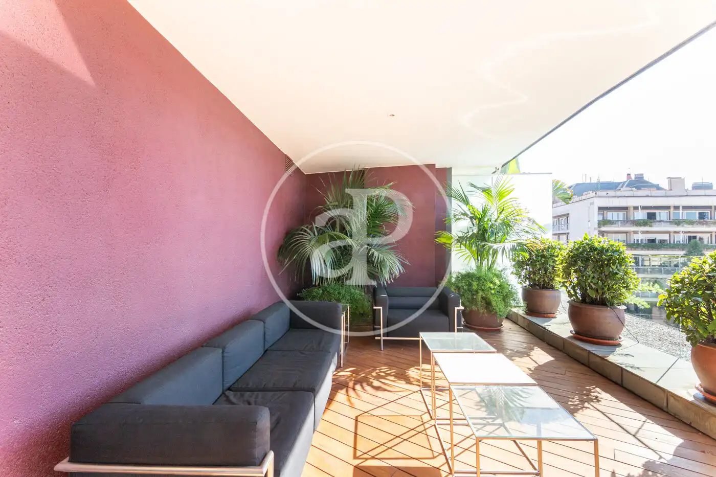 Terrace of Flat for rent in Barcelona  with Air Conditioner, Heating and Terrace