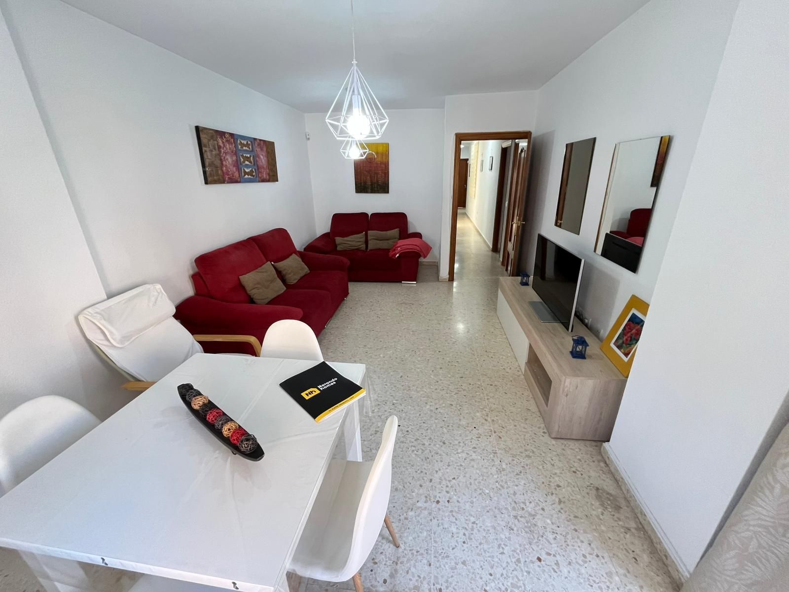 Sala de estar de Piso en venta en Málaga Capital con Aire acondicionado y Terraza