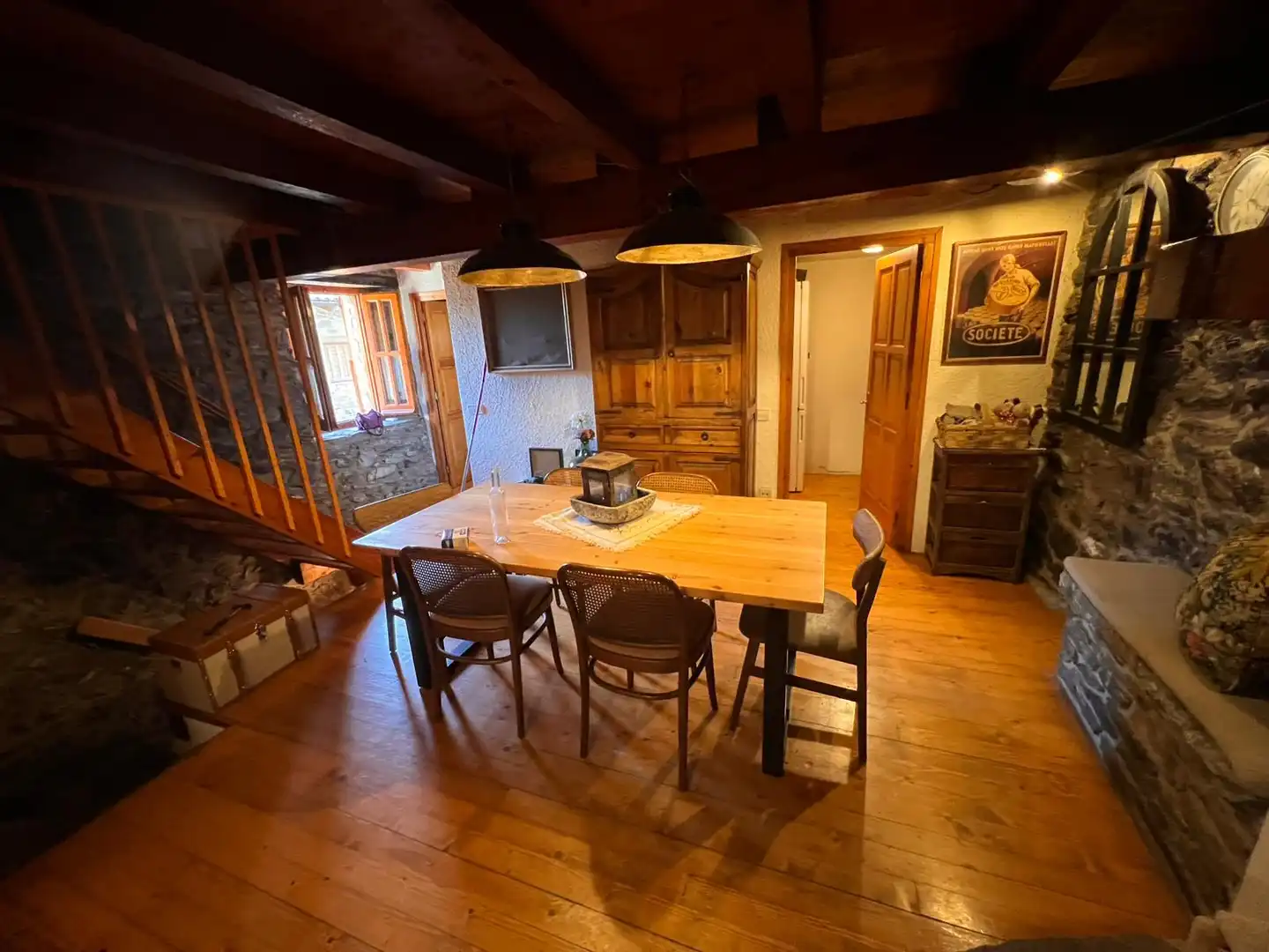 Dining room of Houses for sale in Vilallonga de Ter  with Furnished