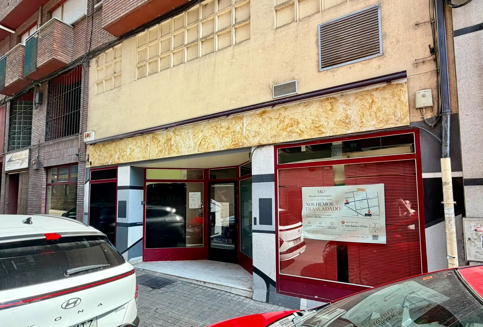 Vista exterior de Local en venta en Ponferrada con Aire acondicionado