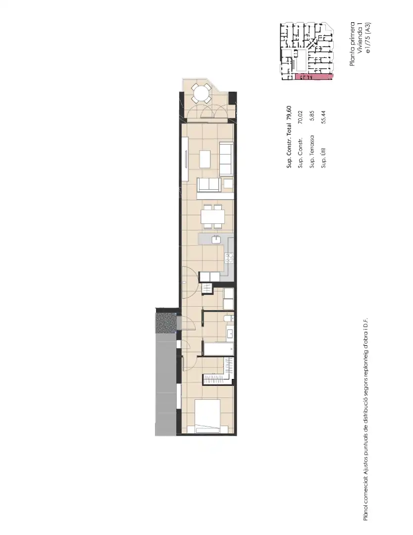 Appartement avec ascenseur à vendre à Carrer President Macià 116, imagen 6