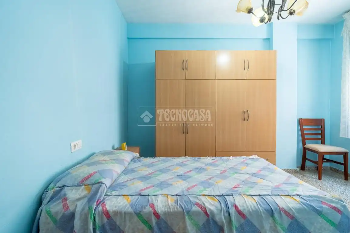 Bedroom of Flat for sale in Granada  with Terrace and Balcony