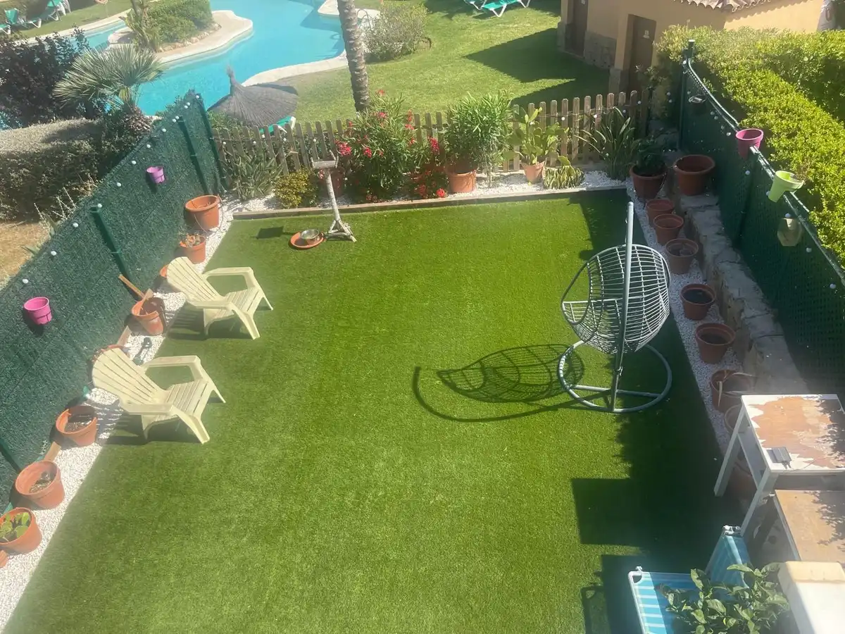 Jardí de Casa adosada en venda en Estepona Pueblo